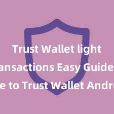 Trust Wallet lightning transactions Easy Guide to Trust Wallet Android Install